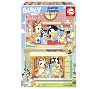 Puzzle 2 x 16p en bois La