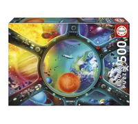 Educa Borrás – Puzzle Sortie dans l'espace – Astronaute – 500 pièces 48 x 34 cm – Dès 11 ans
