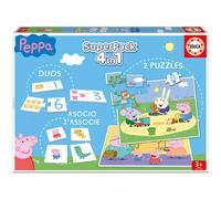 Educa Superpack Peppa Pig Jeu de puzzle 25 pièce(s) Dessins animés