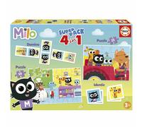 Educa Superpack 4 En 1 Puzzle Milo