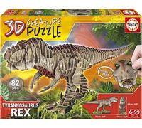 Puzzle 3D T-Rex - EDUCA - Animaux - Mixte - 82 pièces