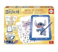 Educa - Table de Dessin Stitch | Dessins Disney pour Enfants | Dessine et Décore avec Lilo et Stitch | Table Créative Lumineuse Disney | Jeu Éducatif pour Enfants À partir de 5 Ans (20684)