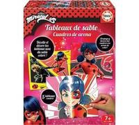 Educa - Tableaux De Sable Miraculous Ladybug Multicolore G
