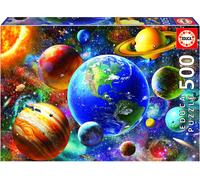 Educa - Véritable puzzle, puzzle de 500 pièces, système solaire (18449) EDUCA