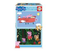 Educa Wood : Peppa Pig - 2 X 16 pièces