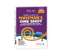 Educart ICSE Class 10 One-shot Question Bank 2026 Mathematics (strictly for 2025-26 boards)