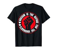 Educate Don't Hate Racism is The Refuge for The Ignorants T-Shirt