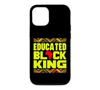 Educated Black King African Pride Empowerment Graphic Coque pour iPhone 12/12 Pro