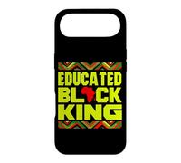 Educated Black King African Pride Empowerment Graphic Coque pour iPhone Air