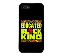 Educated Black King African Pride Empowerment Graphic Coque pour iPhone SE (2020) / 7/8