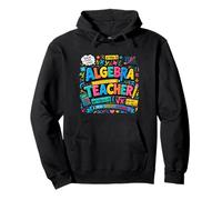Éducateur d'algèbre - Inspiration mathématique - Design coloré Sweat à Capuche