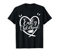 Éducateur de la Petite enfance en Forme de cœur T-Shirt