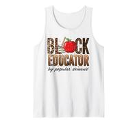 Éducateur d'histoire des Noirs par Enseignant à la Demande Populaire, Femmes et Hommes Débardeur