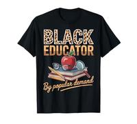 Éducateur Noir à la Demande Populaire Mois Amusant de l'histoire des Noirs T-Shirt