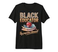 Éducateur Noir à la Demande Populaire Mois Amusant de l'histoire des Noirs T-Shirt Haut de Gamme