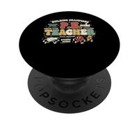 Éducateur Physique Amusant élevant des Champions énergie Positive PopSockets PopGrip Adhésif