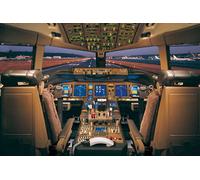 Educatif - Education - Poster - Avion-Boeing 777-200 Cockpit + 1 Ü - Taille du poster 61x91,5cm