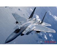 Educatif - Education - Poster - Avion - F15 Eagle + 1 Ex. - Taille du poster 61x91,5cm