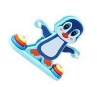 Éducatif pour Garçon et Filles Balance Pingouin en Bois à Assembler | Apprentissage du Comptage Soustraction, Projet Créatif Léger, pour Élèves et Jeunes Garçon et Filles