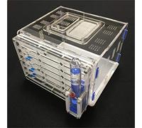 éducatif pour humidité avec Aire de nid pour Fourmis, fourmilière Acrylique, Insectes Fourmis Villa Nouvelle Animal de Compagnie Manie avancée pour Fourmis domestiques Nouvelle Conception (White)