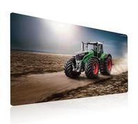 Éducatif Sous-main pour Enfant 40x70cm - Tapis de Bureau Imperméable - Tapis de Protection Antidérapant - Cuir PU Double Face effaçable facile à nettoyer - pour Devoirs, Dessin (Tracteur)