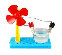 Éducatif sur les matériaux d'apprentissage, pour la fabrication à la main, ventilateur d'énergie en eau salée pour comprendre les principes des énergies renouvelables, ensemble de projets