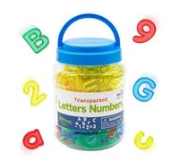 éducatifs alphabet Coffret de Tri Éducatif de Chiffres en Boîte | Blocs alphabet transparents pour nes filles et garçons maternelle école à la maison patience concentration logique