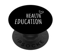 Éducation à la santé pour Hommes, Femmes, Enfants, étudiants en santé publique PopSockets PopGrip Adhésif
