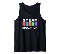 ÉDUCATION À LA Vapeur Science Tech Ingénierie Arts Mathématiques Débardeur
