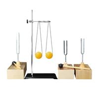 Éducation d ' expérimentation de résonance physique avec diapasons 440Hz et boîte de résonance pour ensemble d ' expérimentation de démonstrations scolaires