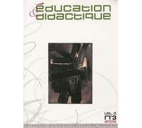 Education & Didactique Volume 3 N° 3/2009