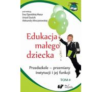 Éducation du jeune enfant Volume 8