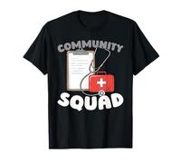 Éducation Équipe Publique Infirmière en Santé Communautaire T-Shirt