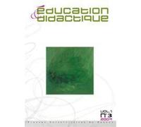 EDUCATION ET DidactIQUE 3 - Pur - Presses Universitaires Rennes - broché - Revue