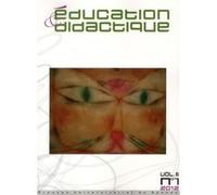 EDUCATION ET DidactIQUE 6 1