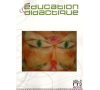 EDUCATION et DidactIQUE 6/3 Pur (Auteur)