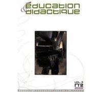 Education et didactique vol 3 n 2 Collectif (Auteur)