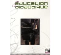 EDUCATION ET DidactIQUE VOL 3/N 3 Numéro 3 - Pur - Presses Universitaires Rennes - broché - Revue