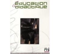 EDUCATION ET DidactIQUE VOL 3/N 3