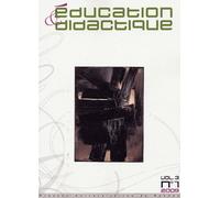 Education Et Didactique - Vol 3, N°7, Édition En Français-Anglais