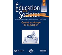 EDUCATION ET SOCIETES 2011/2 N.28