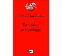 Education et sociologie