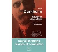 Éducation et sociologie Emile Durkheim (Auteur)