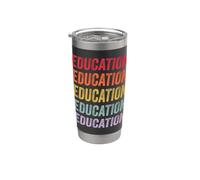 Éducation Gobelet isotherme en acier inoxydable double paroi