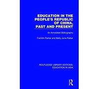 Education In The People's Republic Of China, Past And Present