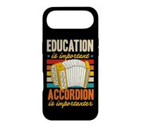 Education is Important Accordéon is Importanter Funny Retro Coque pour iPhone Air