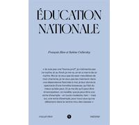 Education nationale - François Hien - Libel - broché - Théâtre
