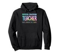 Éducation Physique Enseigner Motiver Amour Inspire Sweat à Capuche