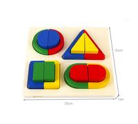 Éducation Précoce En Bois Pour Enfants De 1 À 3 Ans, Forme Géométrique, Associée À Un Pouvoir Intellectuel, Jouets D'enseignement