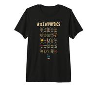 Éducation STEM de A à Z des Sciences physiques T-Shirt Haut de Gamme